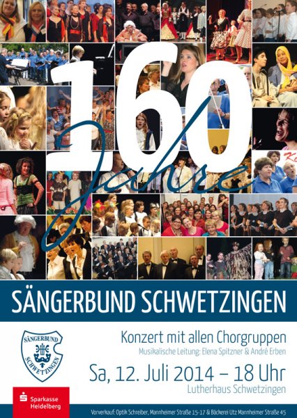 2014: 160 Jahre Sängerbund Schwetzingen